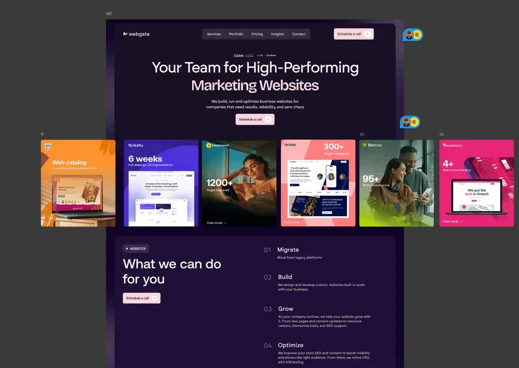 Screenshot: 3. Figma-to-Elementor implementation