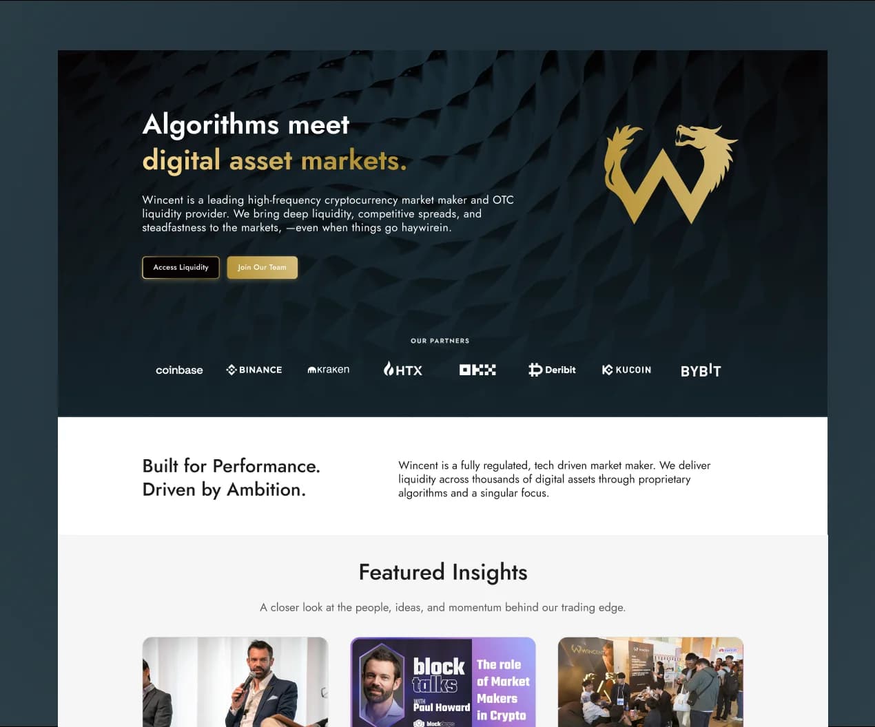 Wincent website